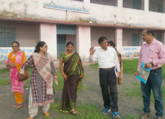 अधिकारियों की मनमानी के कारण जर्जर भवन में मर्ज किया गया हमीदिया बालक स्कूल